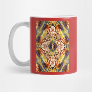 ACID Vintage Freakshow Circus Poster Popart 6 xx | Psychedelic Sideshow LSD Mirror Trip Design By Tyler Tilley (tiger picasso) Mug